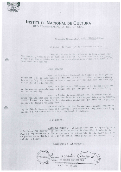 Resolución de Patrimonio